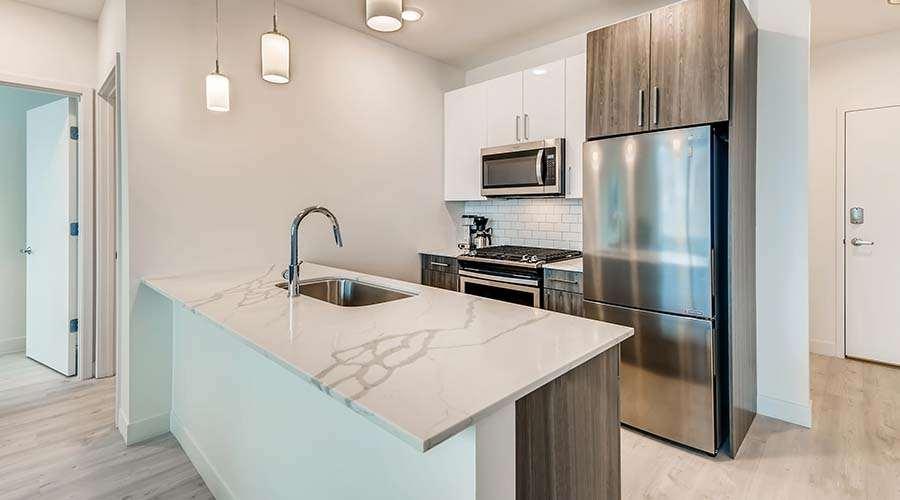 Aparthotel Sentral Michigan Avenue Chicago Esterno foto Kitchen