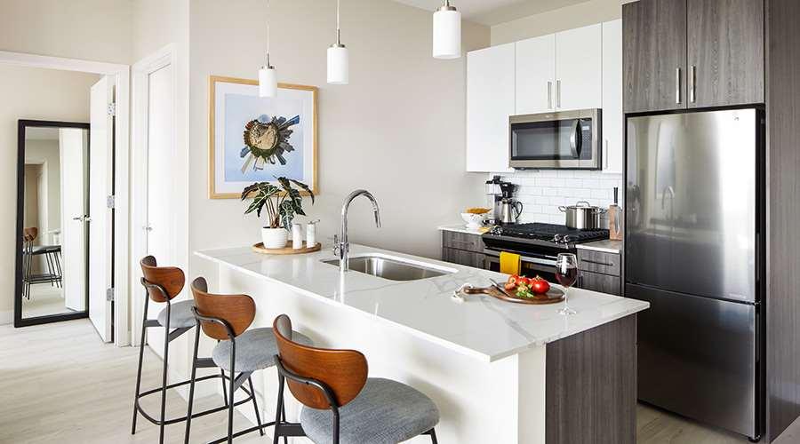 Aparthotel Sentral Michigan Avenue Chicago Esterno foto Kitchen