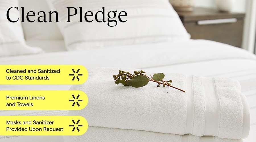 Aparthotel Sentral Michigan Avenue Chicago Amenities foto The Clean Pledge
