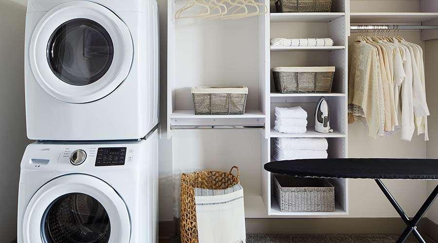 Aparthotel Sentral Michigan Avenue Chicago Camera foto A laundry room