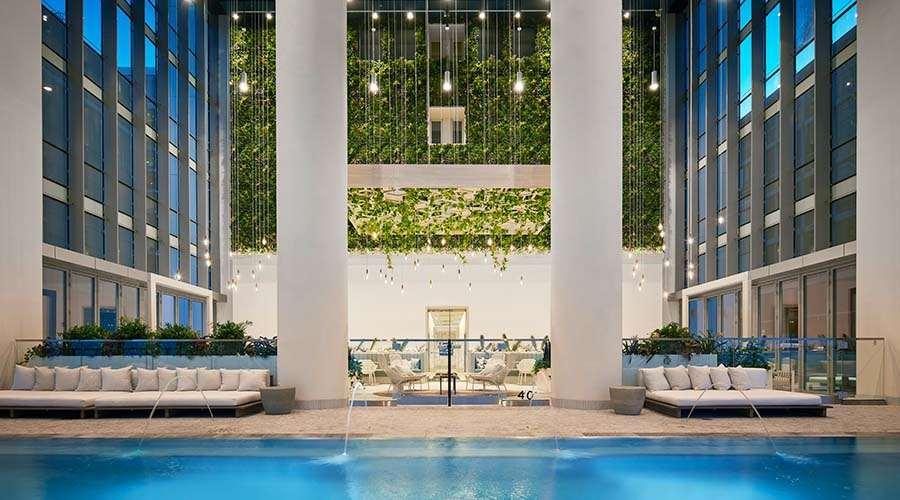 Aparthotel Sentral Michigan Avenue Chicago Esterno foto The pool at the Ritz-Carlton, Melbourne