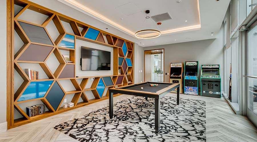 Aparthotel Sentral Michigan Avenue Chicago Servizi foto The game room
